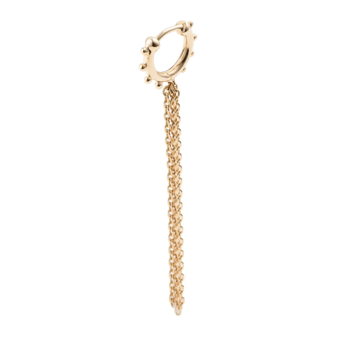 Hirotaka Single Sea Anemone Chain Earring - Homebody Denver