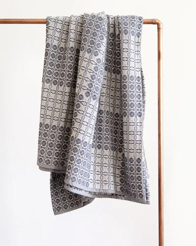 Juno Woven Cotton Blanket Queen 160 x 220 cm - Homebody Denver
