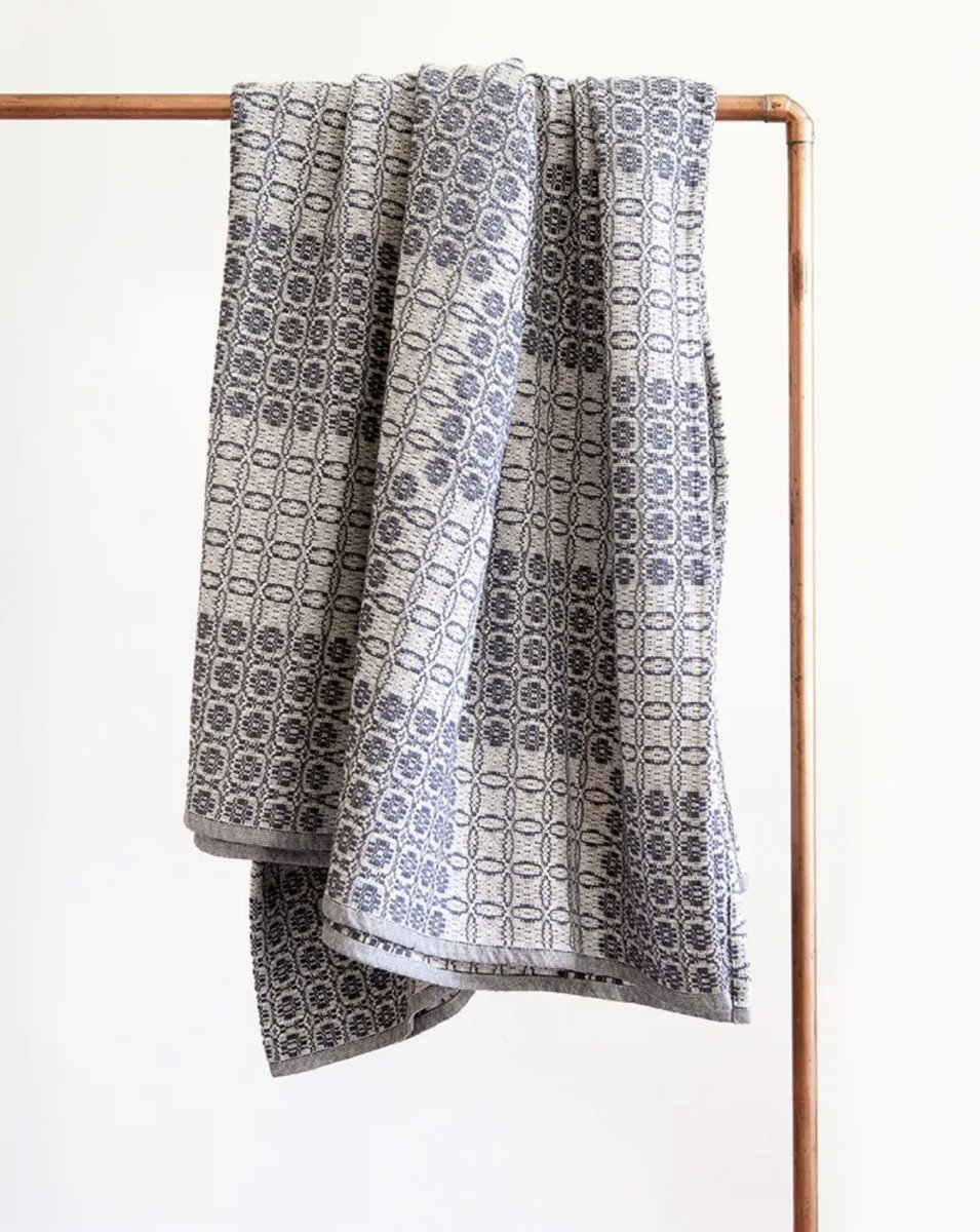 Juno Woven Cotton Blanket Queen 160 x 220 cm - Homebody Denver