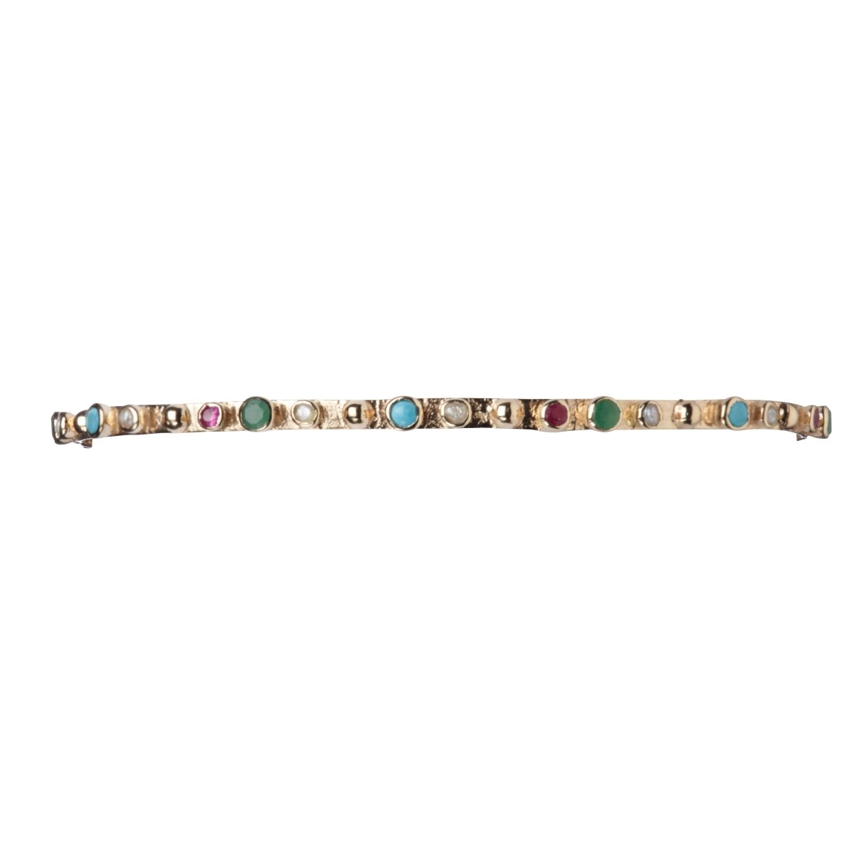 Khany Bracelet, 14karat Gold and Semi-Precious Stones - Homebody Denver