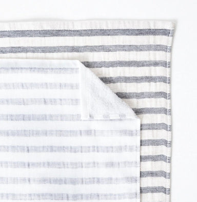 Linen Border Washcloth Small - Homebody Denver