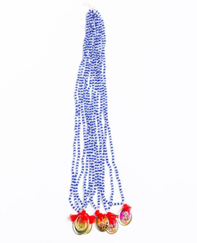 Matta NY Temple Rosary with Hindu Medallion One Size - Homebody Denver