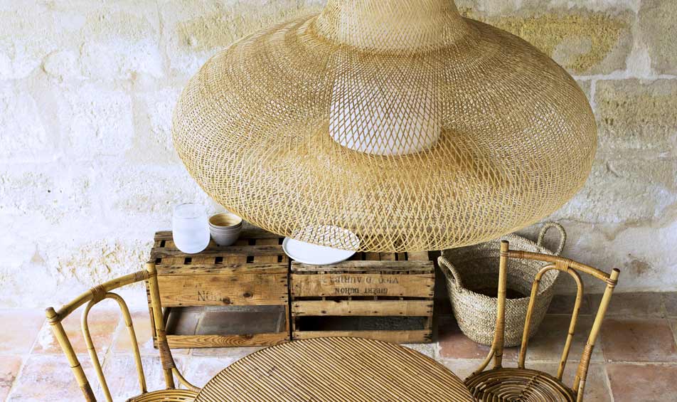 May Pendant Small Natural - Homebody Denver