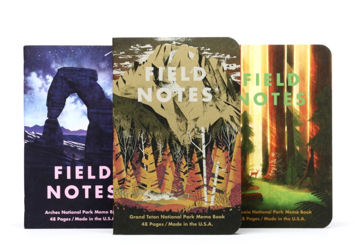 National Parks Notebooks, Set of 3 - Homebody Denver