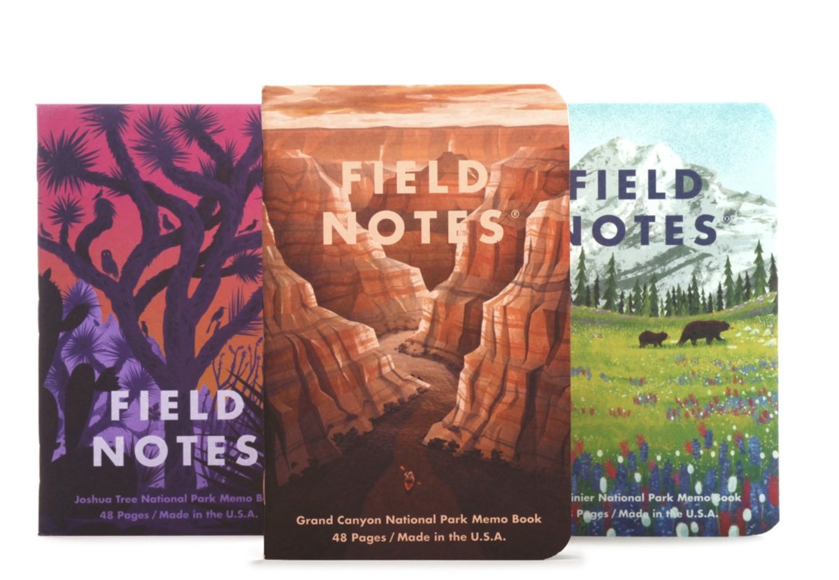 National Parks Notebooks, Set of 3 - Homebody Denver