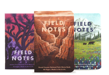 National Parks Notebooks, Set of 3 - Homebody Denver
