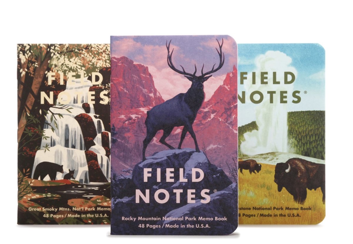 National Parks Notebooks, Set of 3 - Homebody Denver