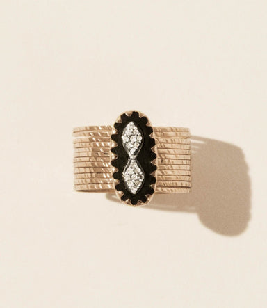 Pascale Monvoisin Bowie N. 1 Black Ring - Homebody Denver