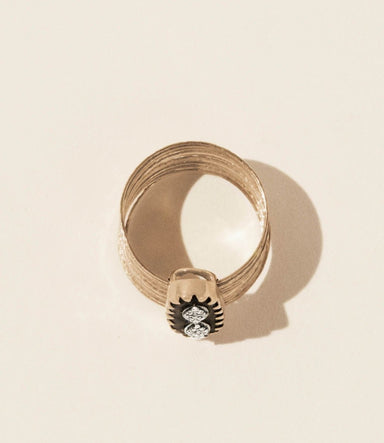 Pascale Monvoisin Bowie N. 1 Black Ring - Homebody Denver