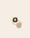 Pierrot Signet Ring, 9 carat gold, diamonds and bakelite - Homebody Denver