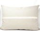 Pilar Outdoor Pillow with Cream Stripe 25" x 18" - Homebody Denver