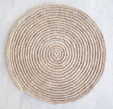 Round Fique Placemats - Homebody Denver