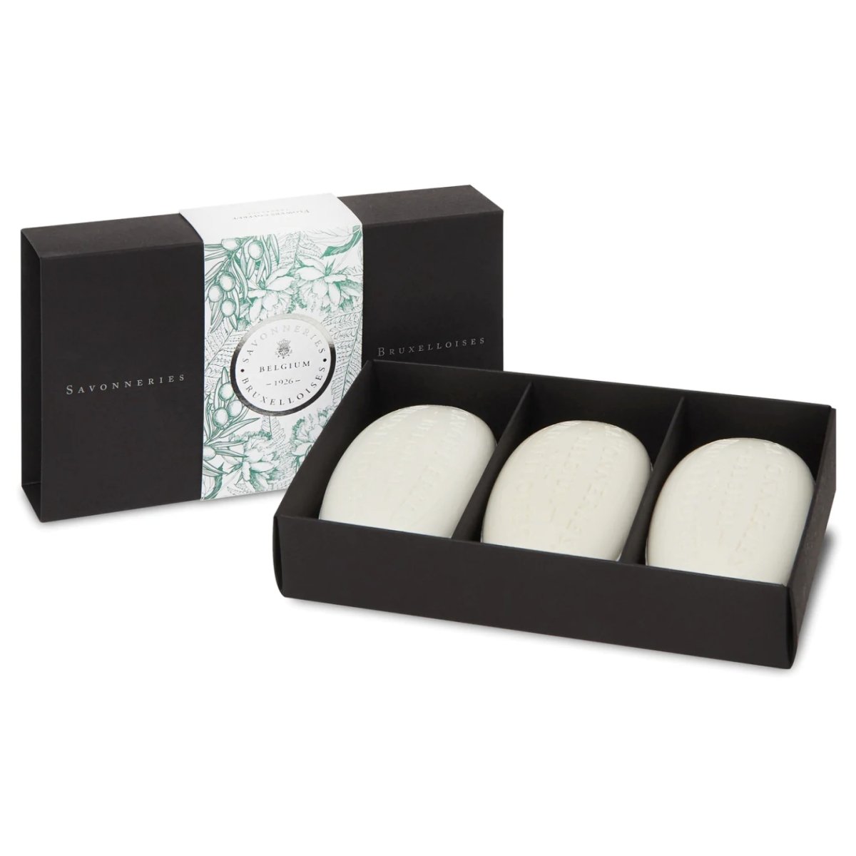Set of Three Full Size Soaps in Decorative Gift Box 3 x 100gr. - Homebody Denver