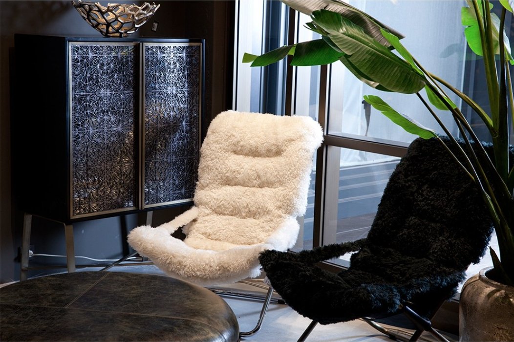 Sheepskin Lounge Chair - Homebody Denver