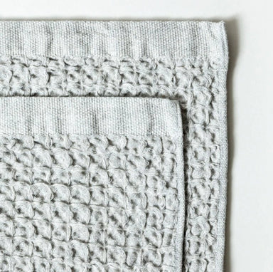Small Lattice Linen Washcloth - Homebody Denver