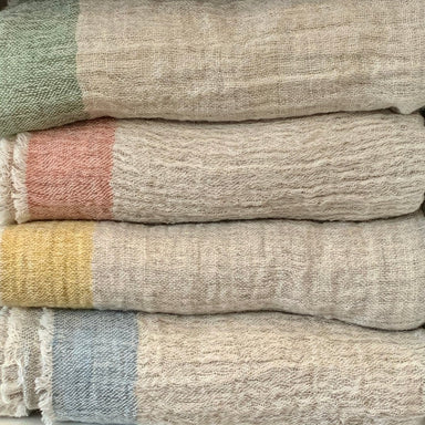 Tuiskut Blanket with Stripe 51" x 79" - Homebody Denver