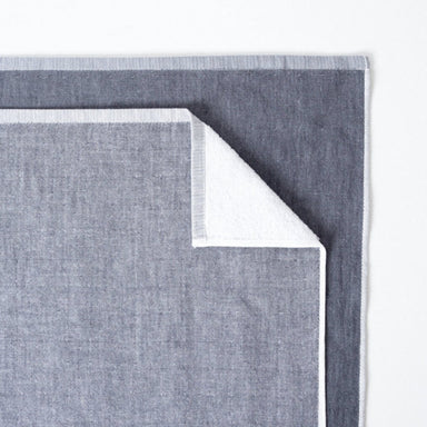 Two-Tone Chambray Hand Towel Medium - Homebody Denver