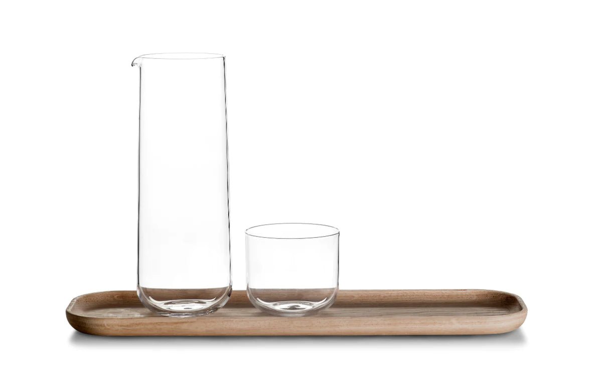 Varnished Oak Tray, No Rim - Homebody Denver