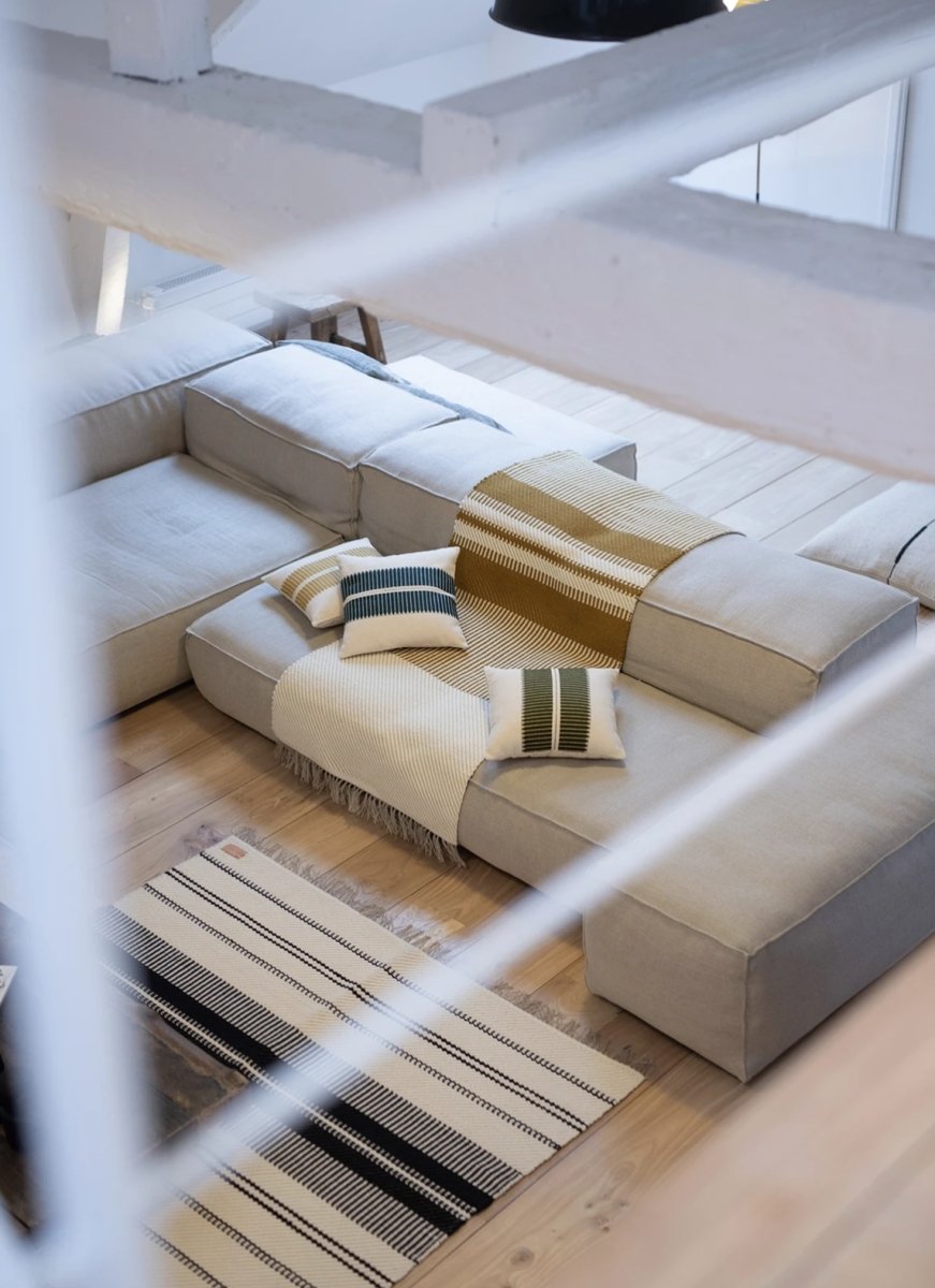 Veja Runner Linen and Wool 2.5' x 7' - Homebody Denver