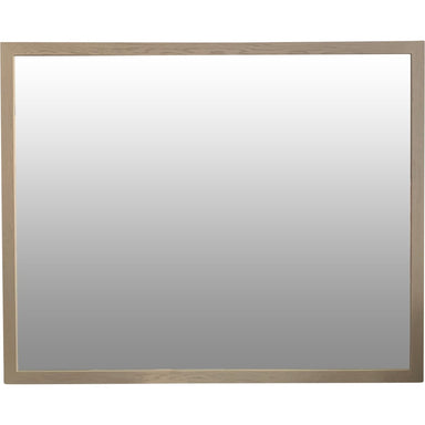 Whitewashed Wood Framed Mirror 51" x 63" - Homebody Denver