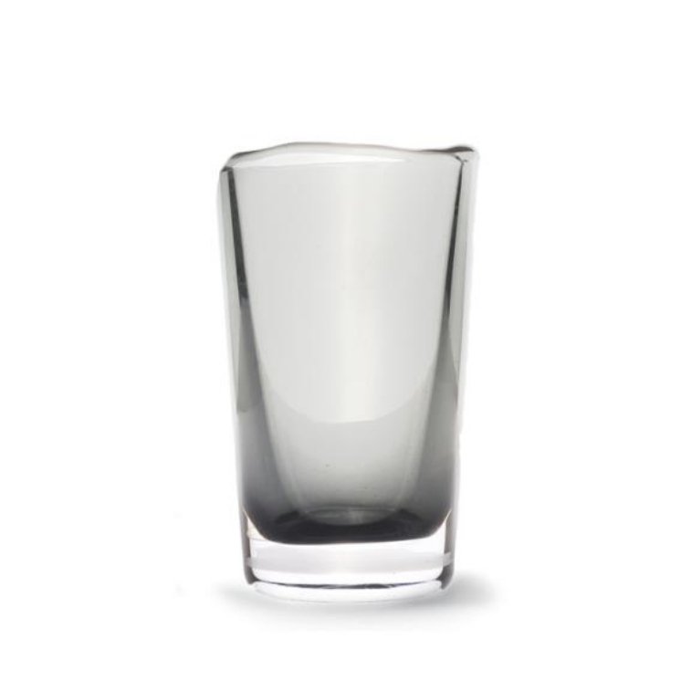 Zion Cup Tall Grey 3.15"dia. x 4.75"high - Homebody Denver