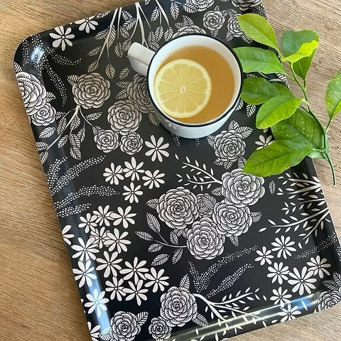 Rectangular Birchwood Tray 12" x 16"