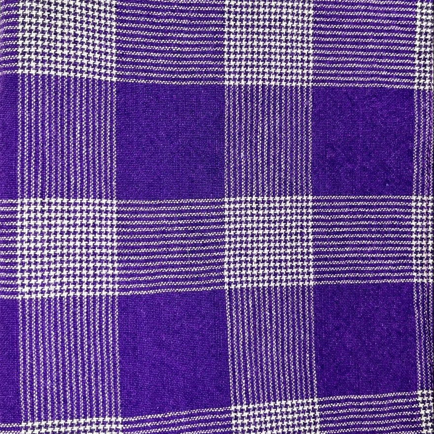 100% Linen Standard Pillowcase - checks and stripes - Homebody Denver