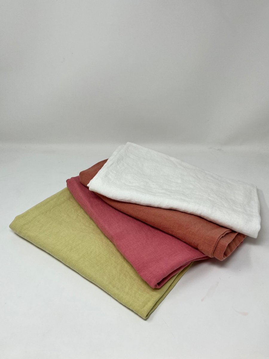100% Linen Standard Pillowcase - Solid Color - Homebody Denver