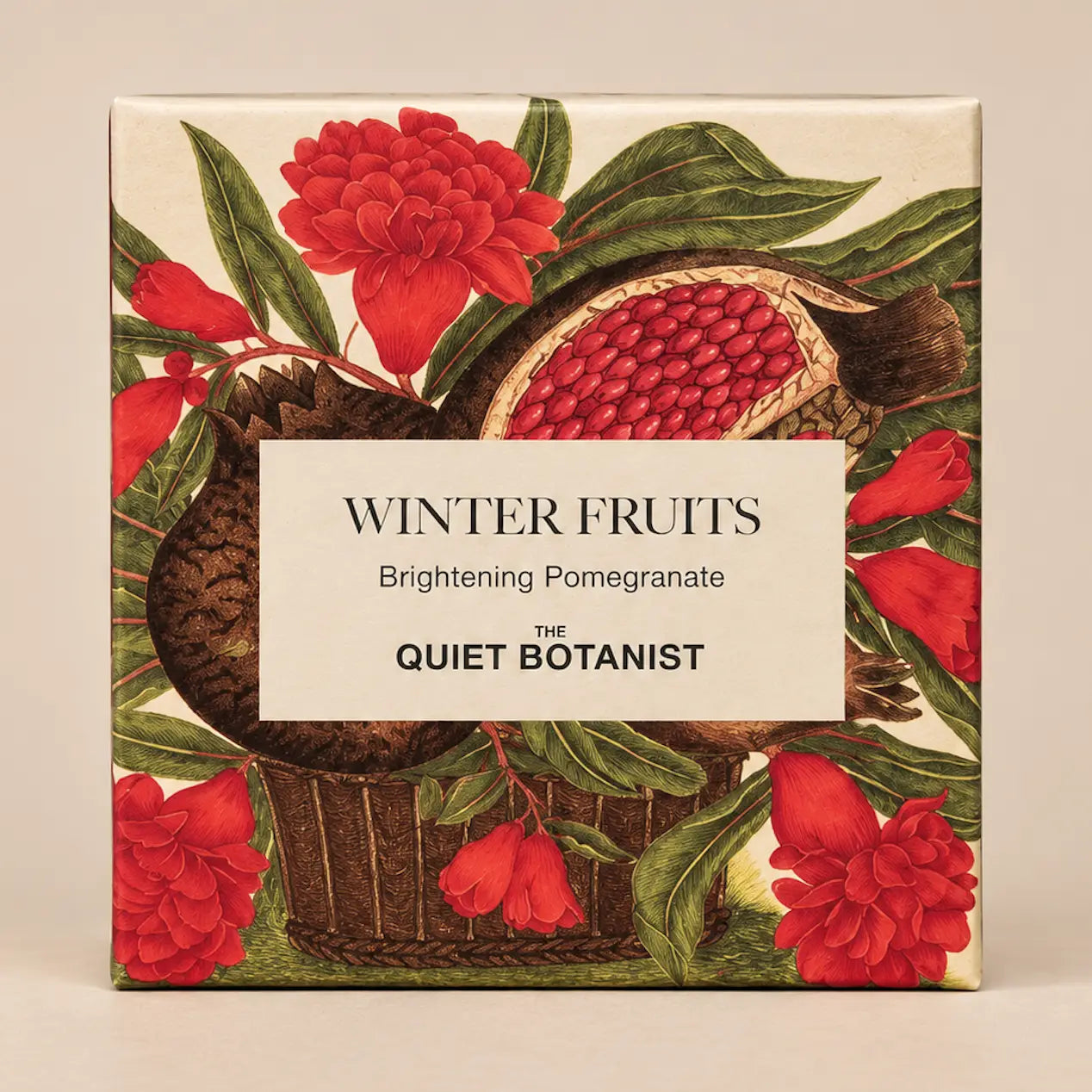 The Quiet Botanist Limited Edition Pomegranate Soap