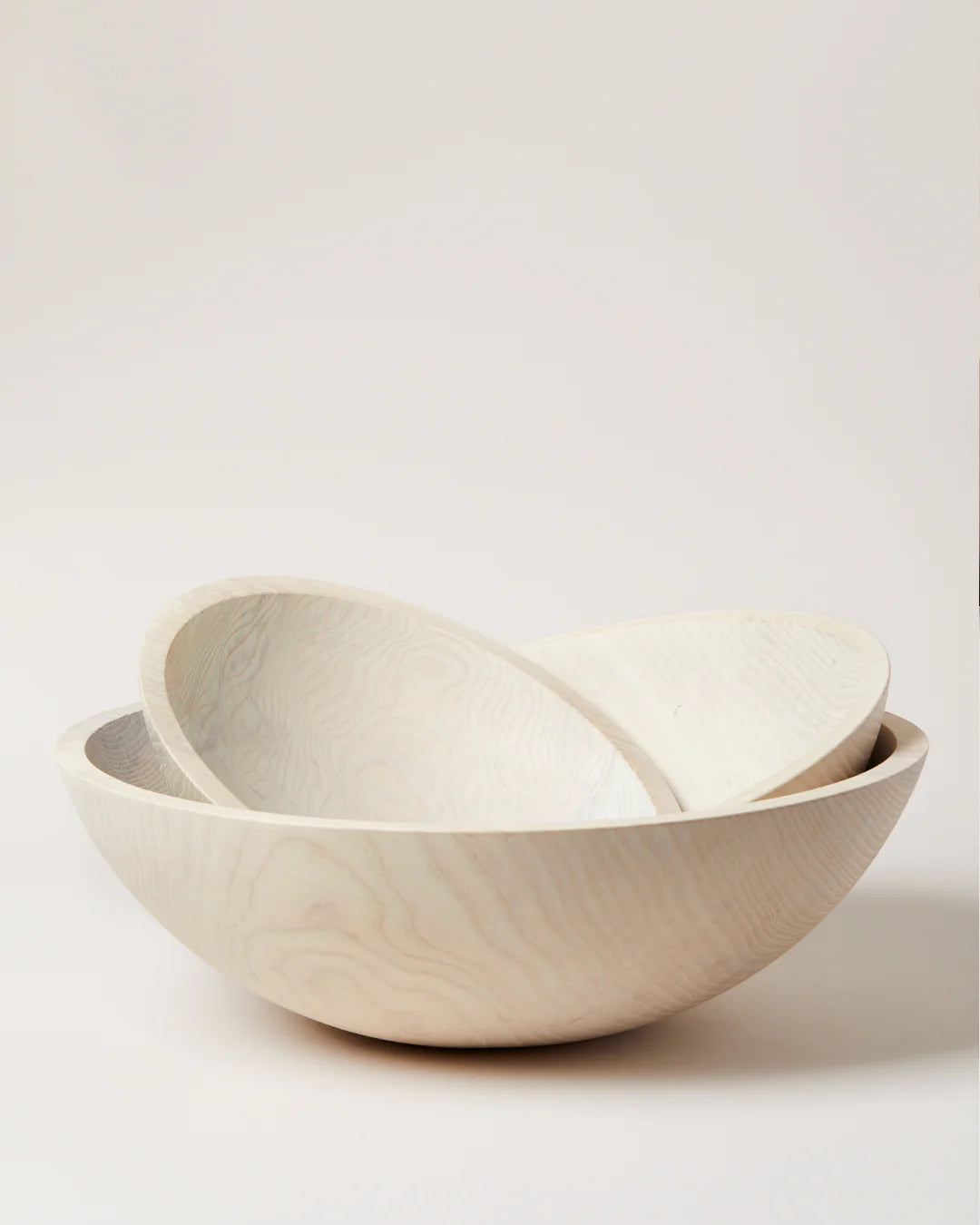Crafted Wooden Bowl 12" diameter