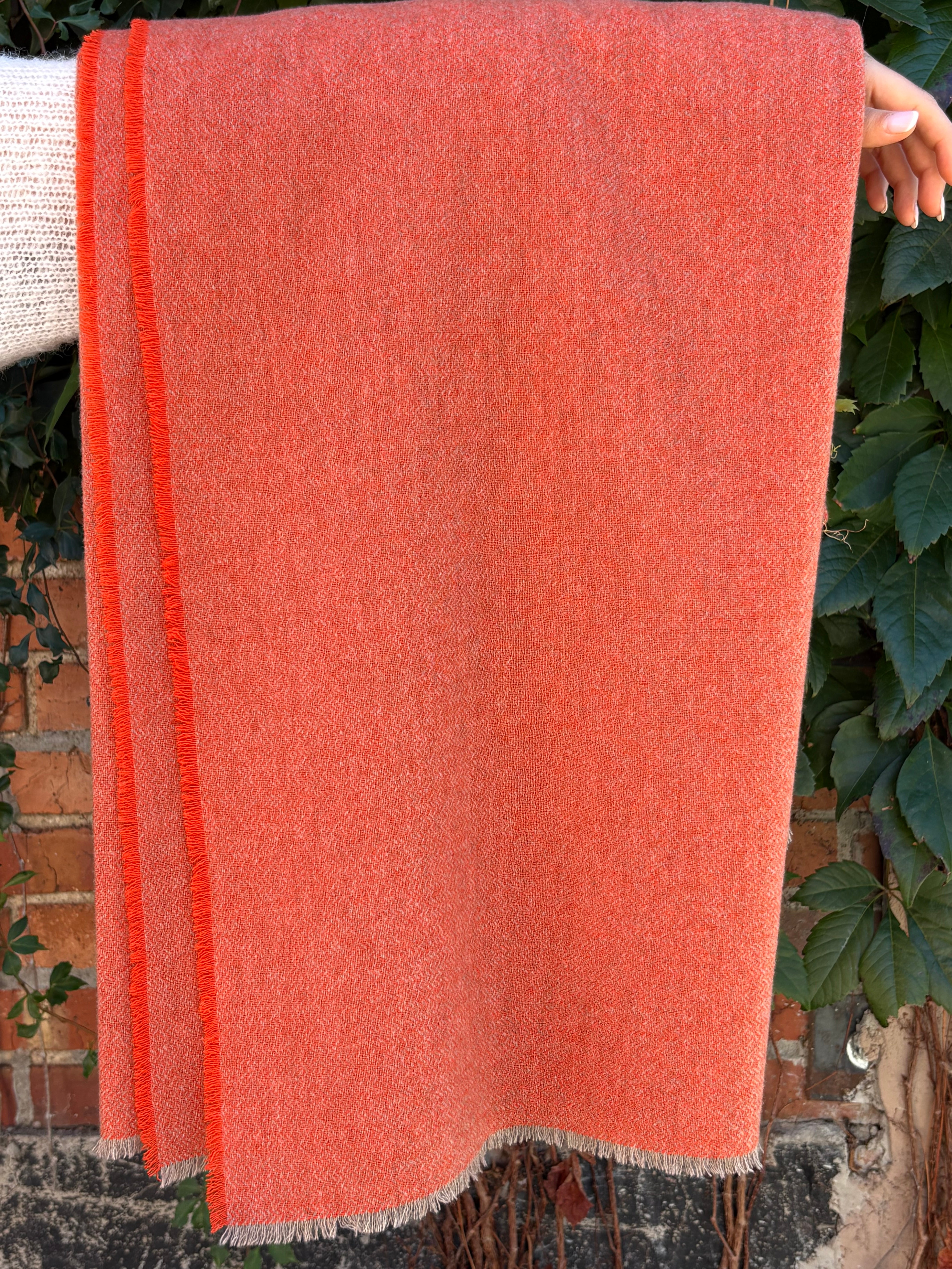 Spina Throw with Fringe