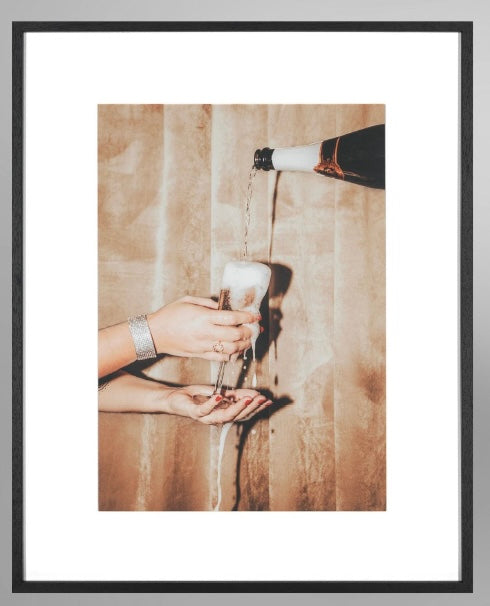 Bubbly Champagne Art