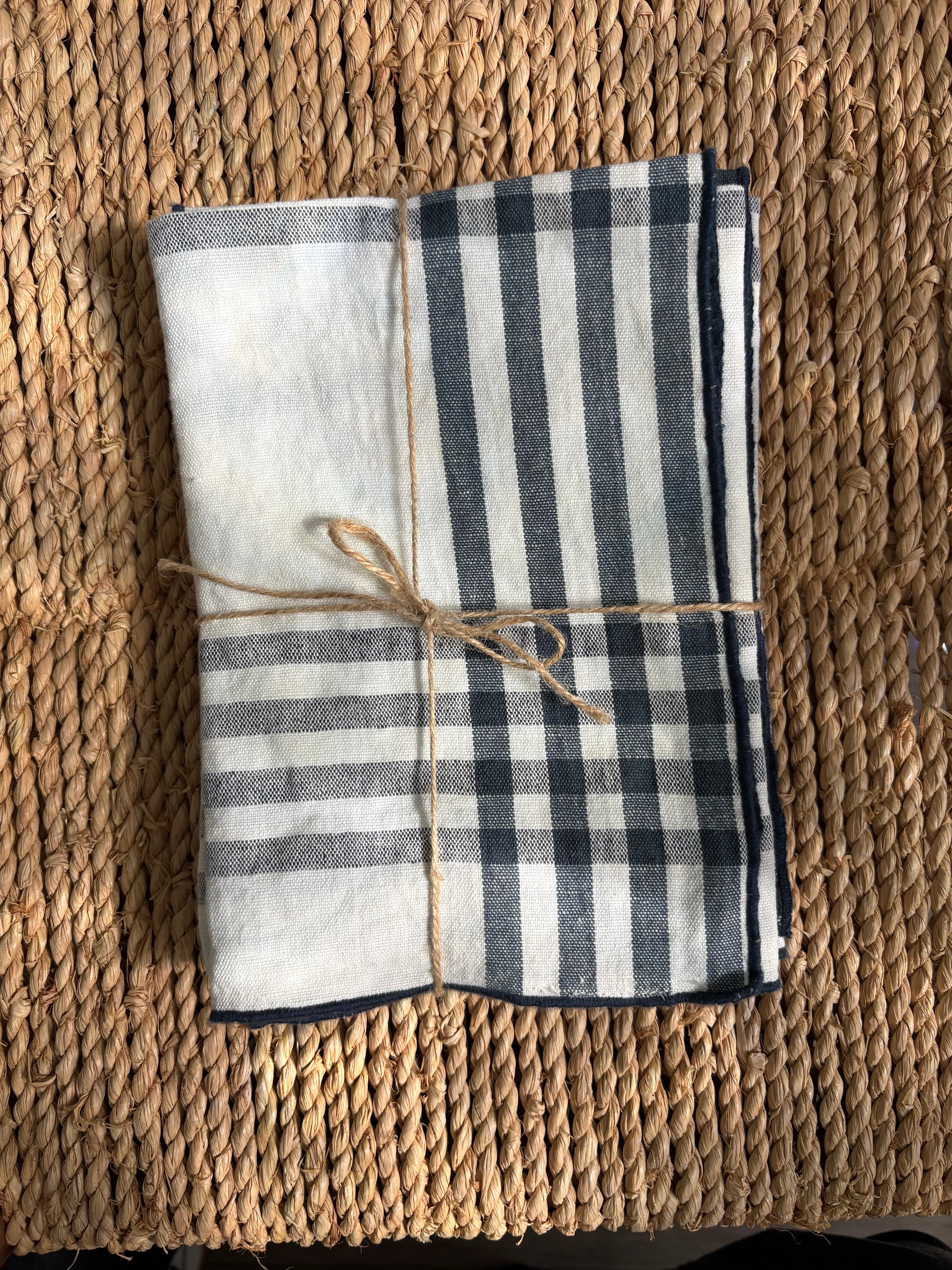 Napkins Bourdon Canvas Mimi Country, Set of 4