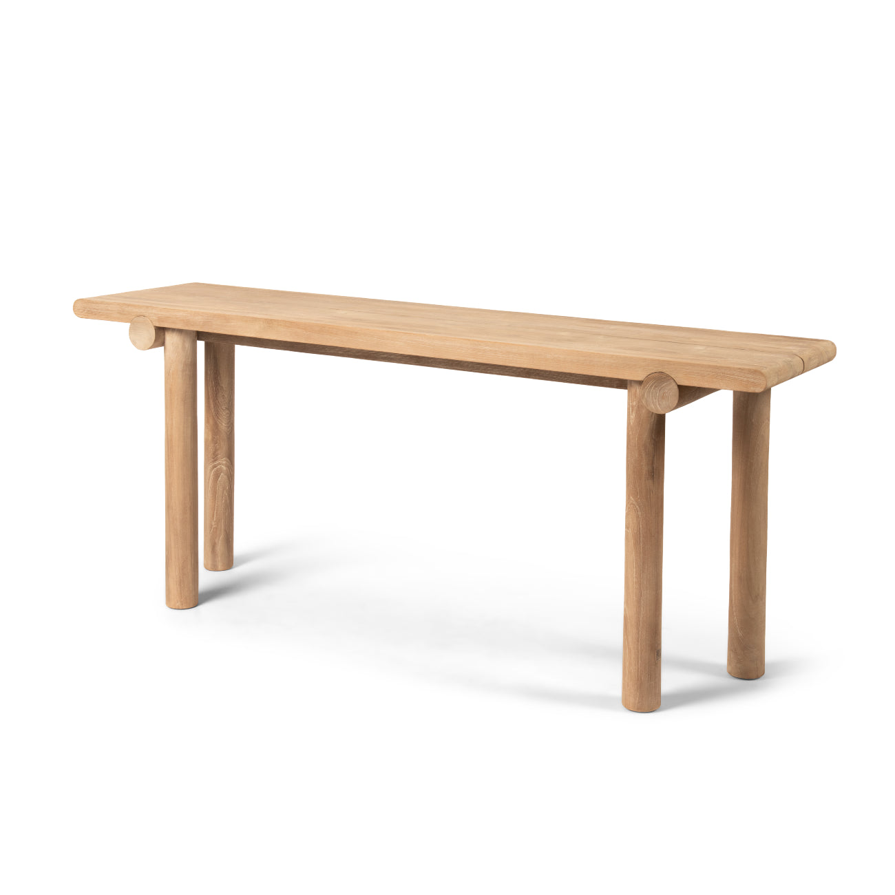 Console Rolf Outdoor/Indoor, Teak Natural Grey