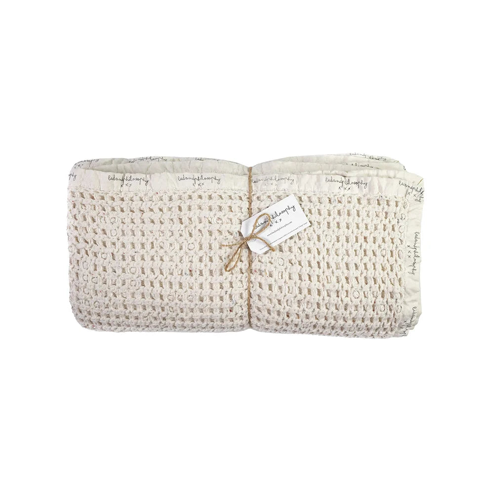 Mireille 4 Honeycomb Throw Blanket 51" x 71"