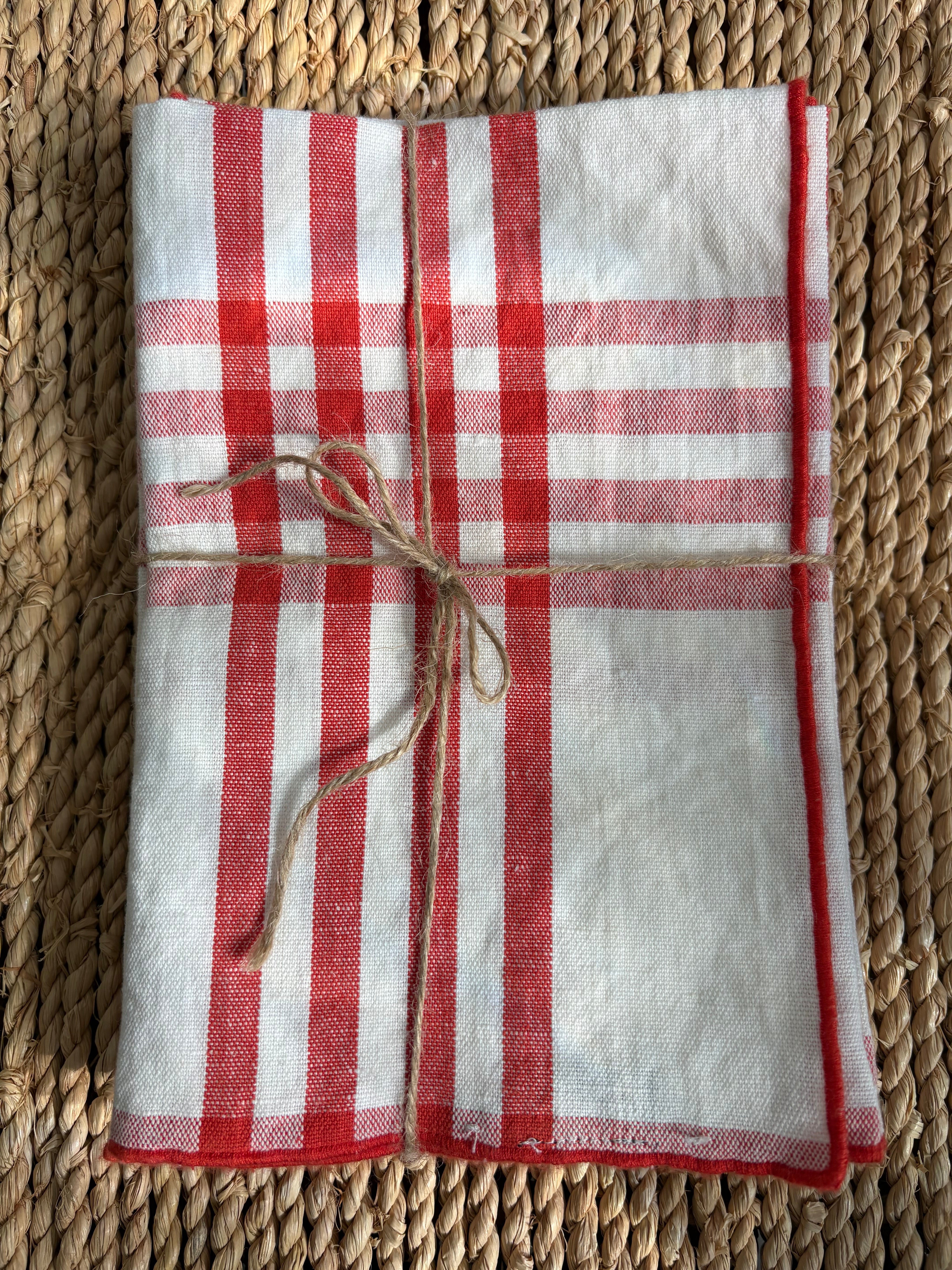 Napkins Bourdon Canvas Mimi Country, Set of 4