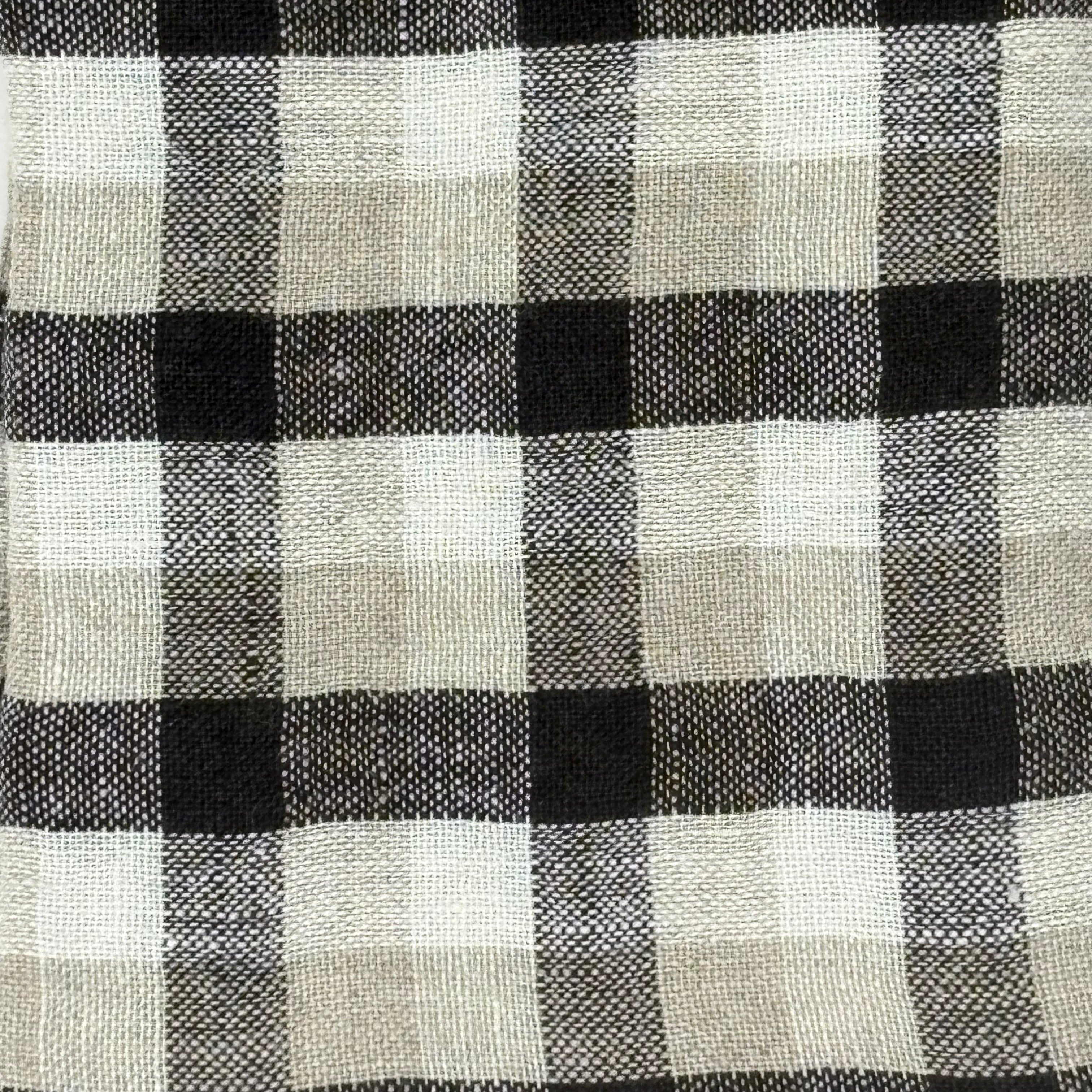 Linge Particulier Set of 4 100% Linen Napkins - Stripes and Checks Collection - Homebody Denver