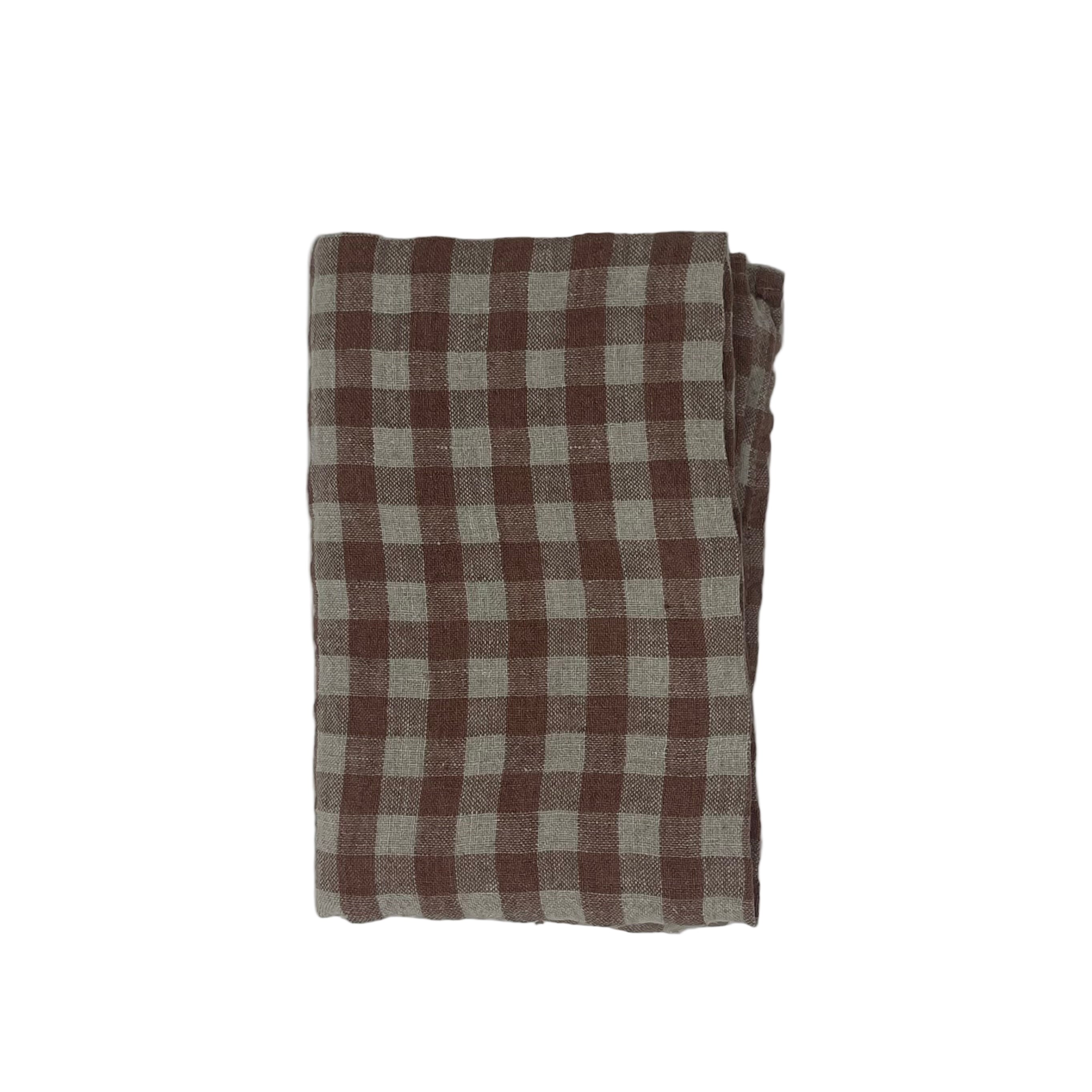 Linge Particulier Patterned Linen Dishtowel Apron