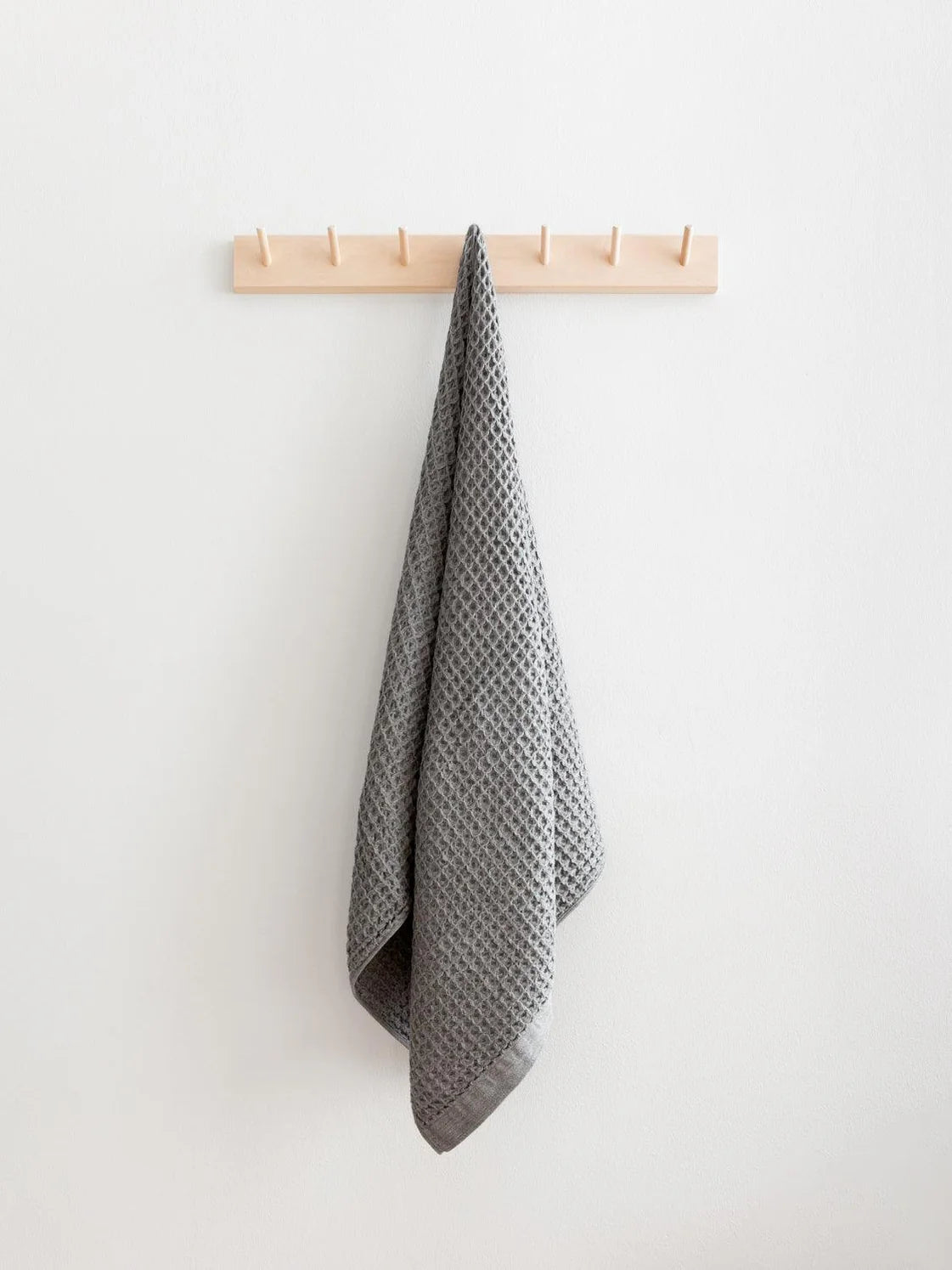 Homebody Denver Lattice Linen Hand Towel - Thumbnail 2