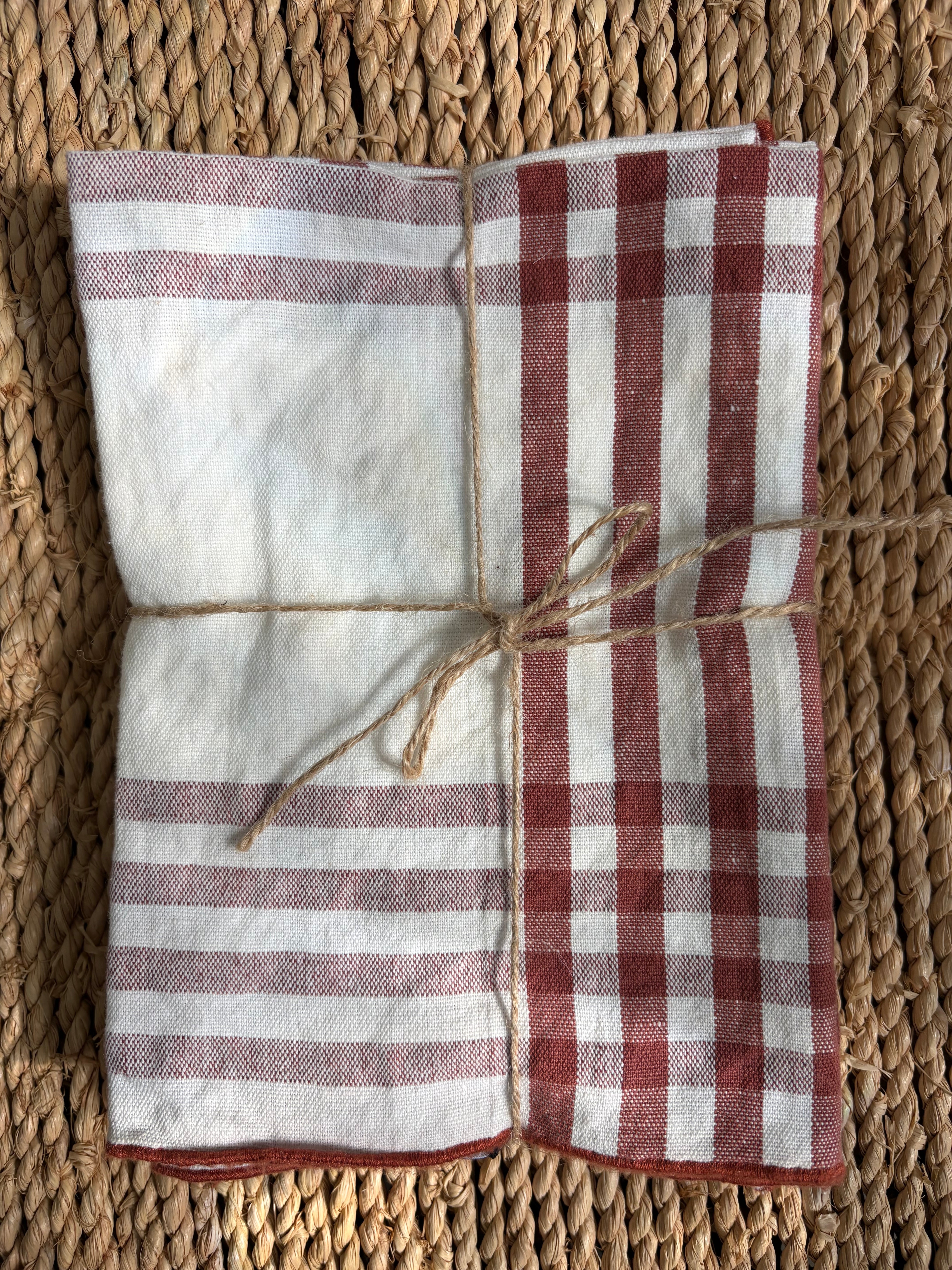 Napkins Bourdon Canvas Mimi Country, Set of 4