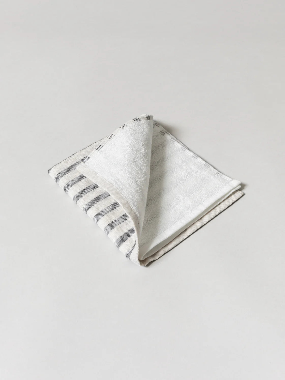 Linen Border Washcloth Small - Thumbnail 2