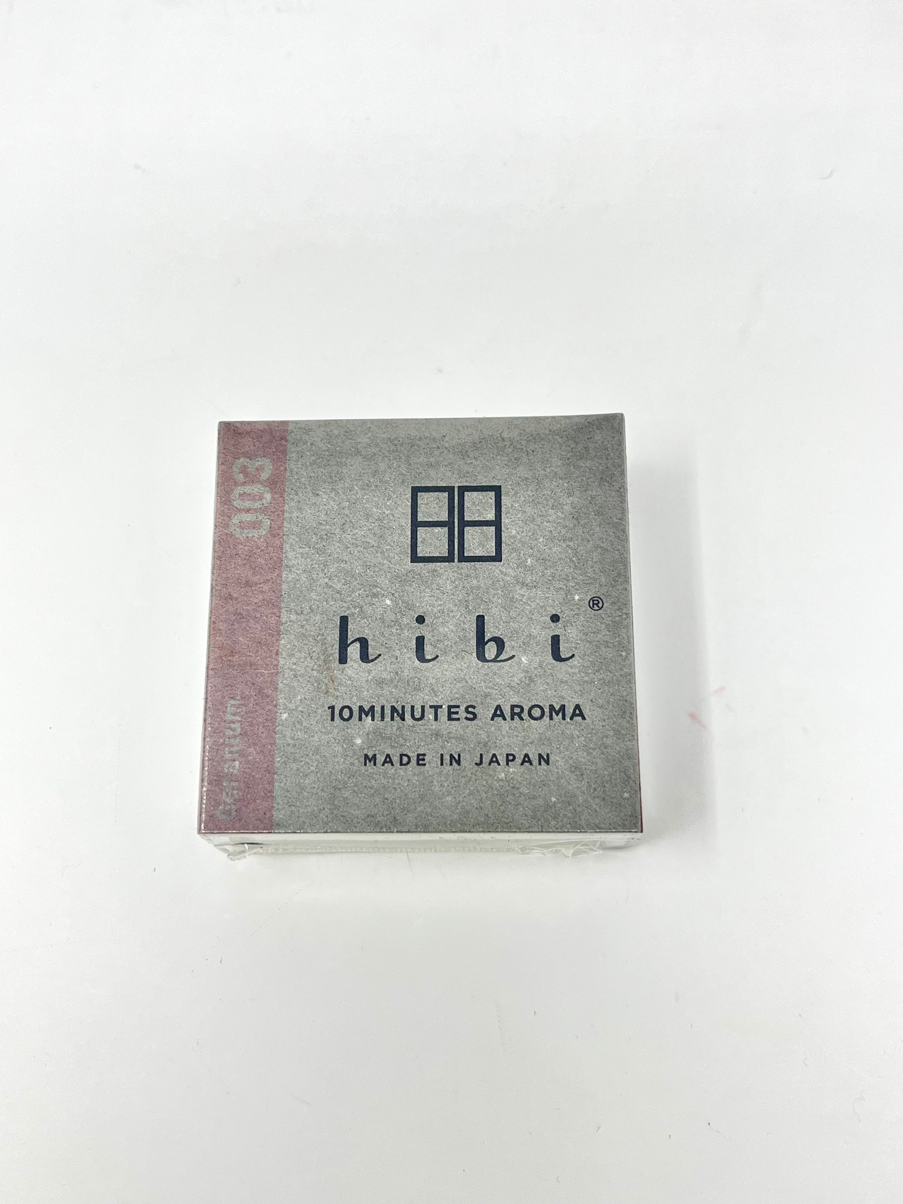 Hibi Match, Box of 8 Incense Matches