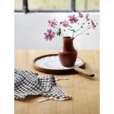 Linge Particulier Patterned Linen Dishtowel Apron