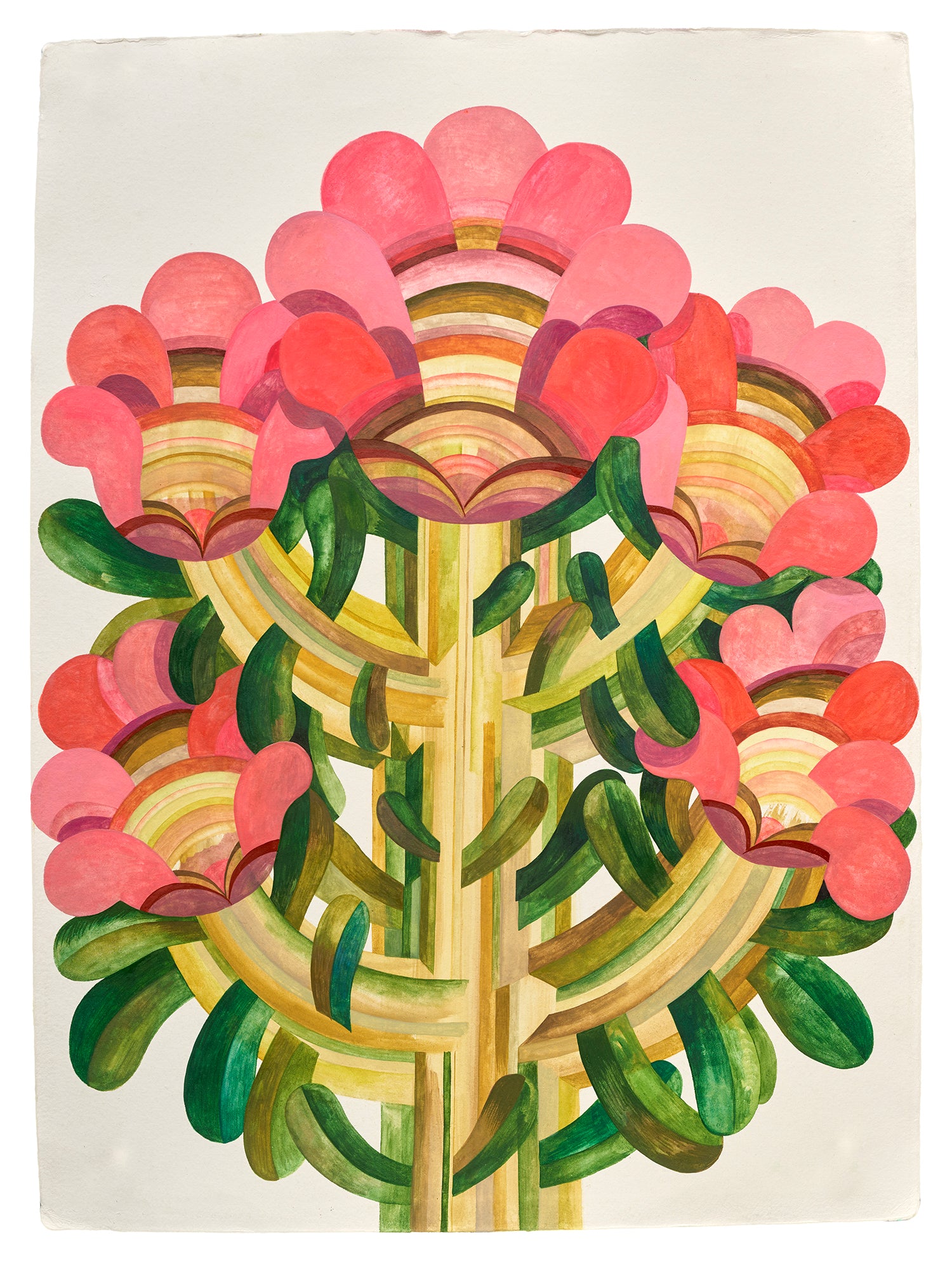 Caroline Rennequin Framed Painting 33.5" × 25.6"