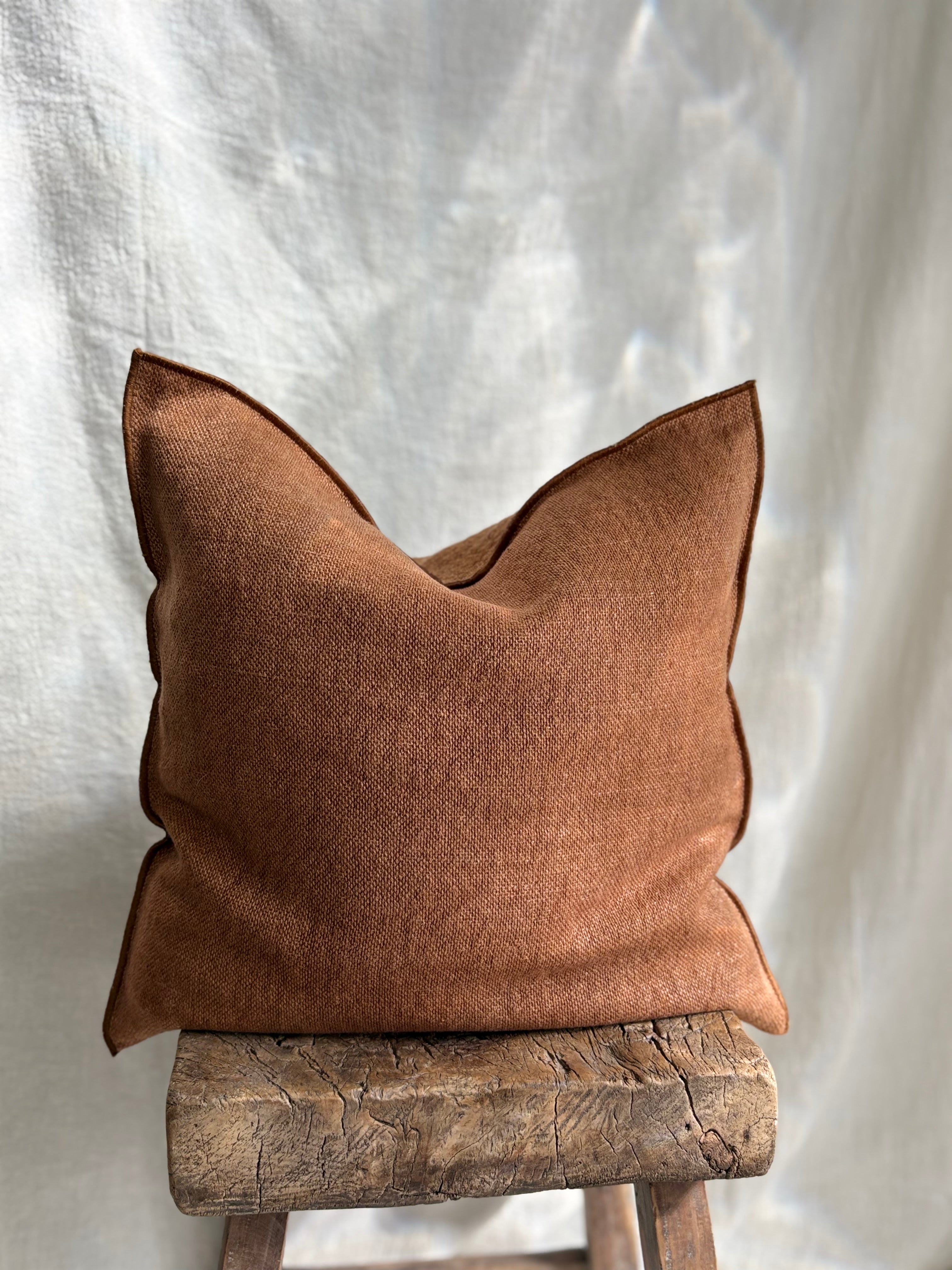Maison de Vacances Cushion Vice Versa Canvas Nomade 20" x 20"