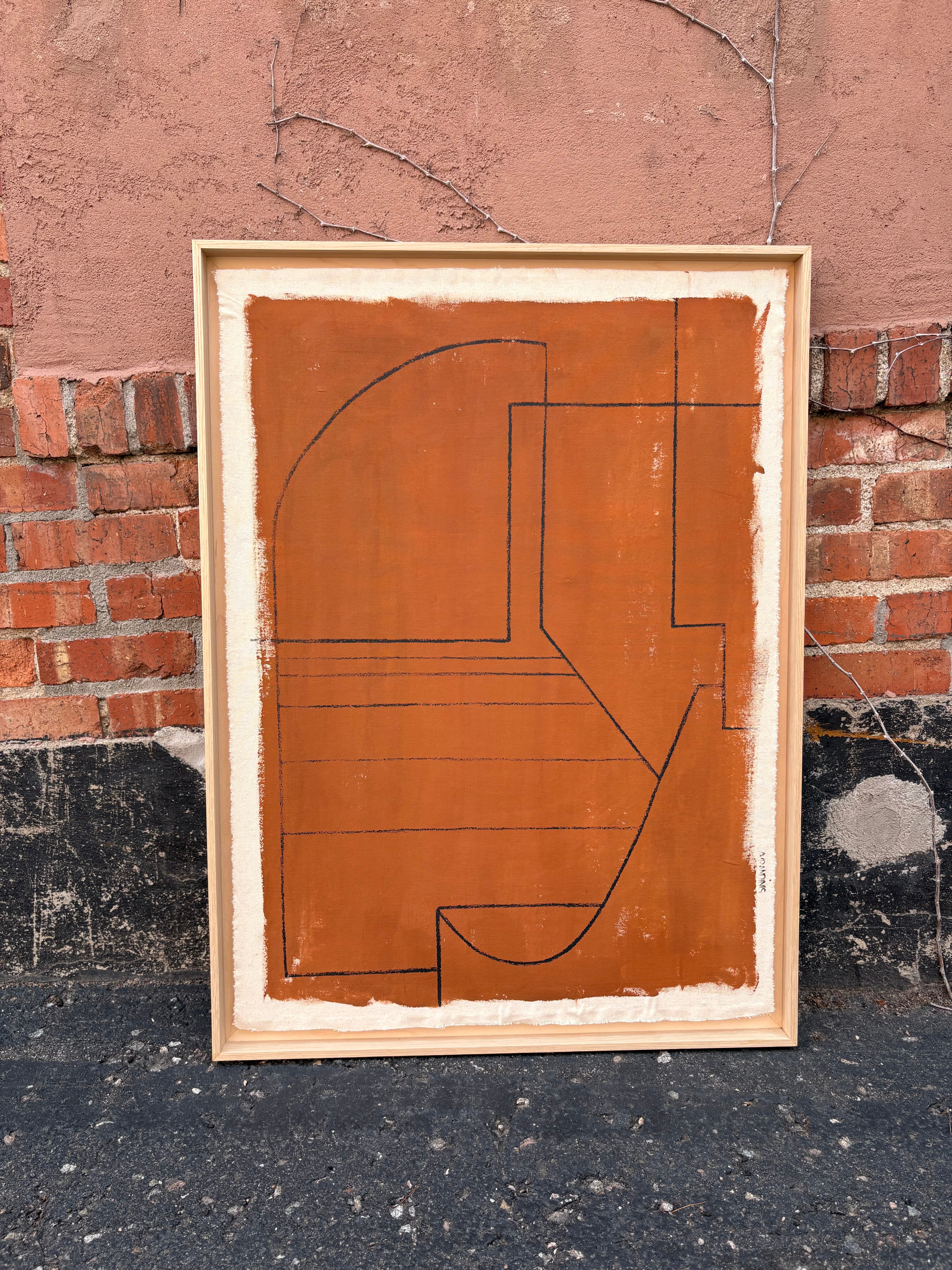 Avrandinis Original Framed Art Piece 27 3/8" x 36 3/4"