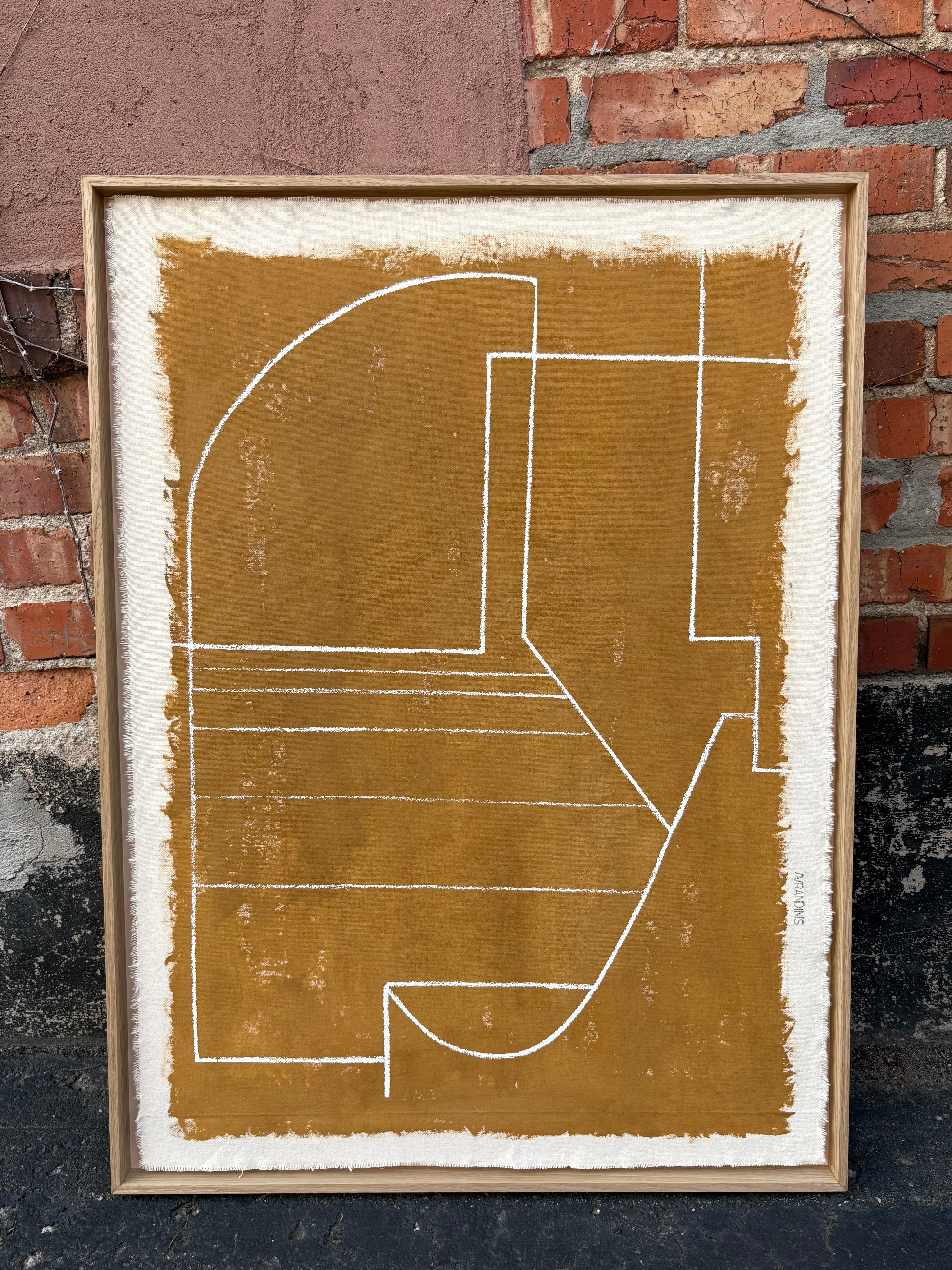 Avrandinis Original Framed Art Piece 27 3/8" x 36 3/4"
