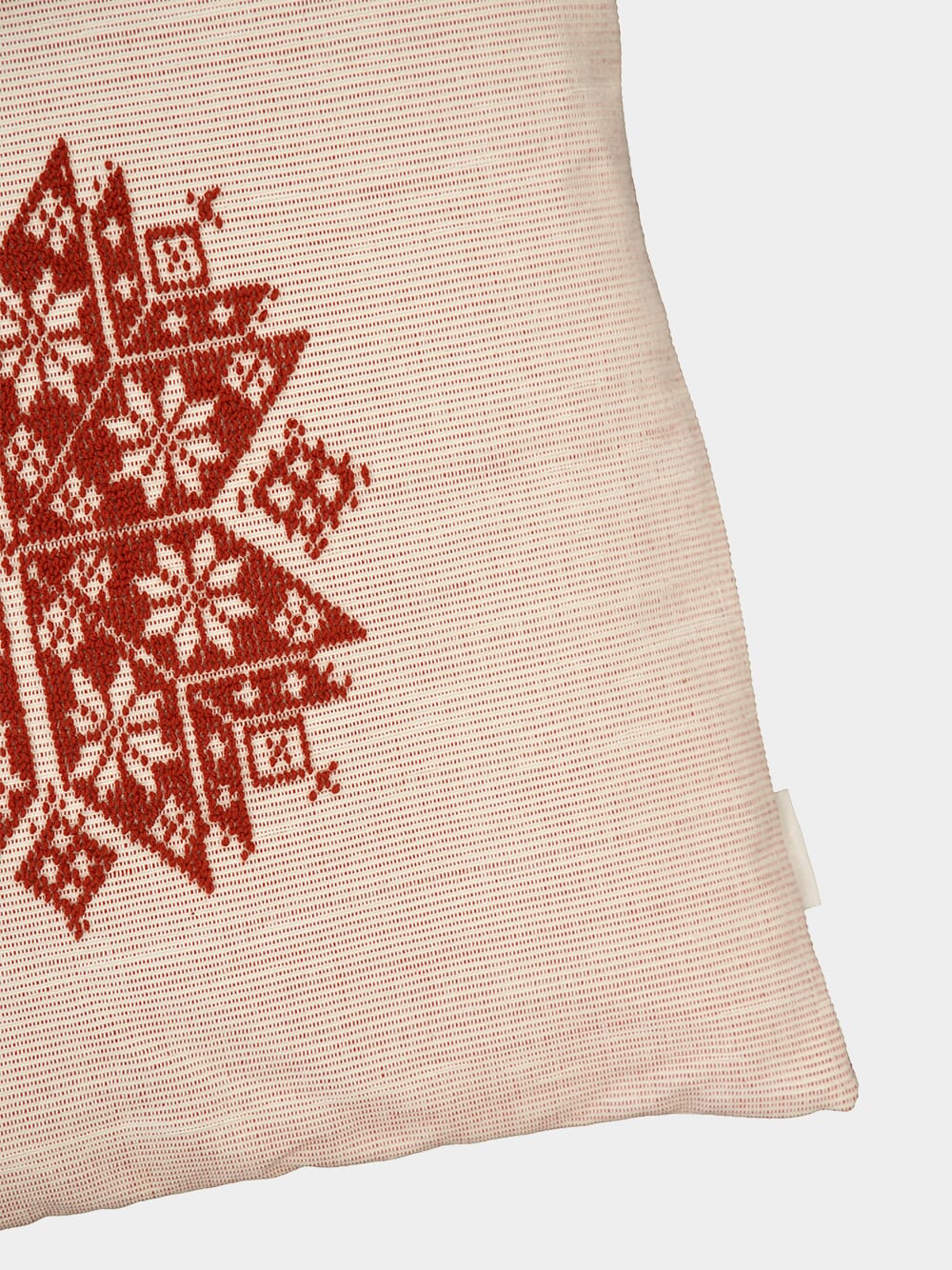 AUGUSTA COTTON & LINEN HANDMADE CUSHION