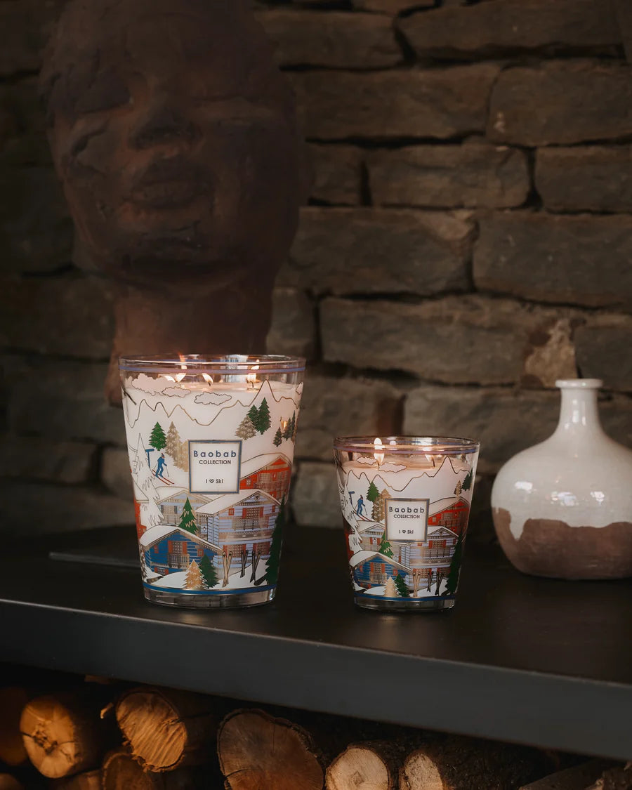 Baobab Collection Max 24 "I Love Ski" Candle