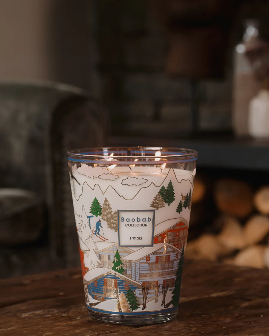 Baobab Collection Max 16 "I Love Ski" Candle